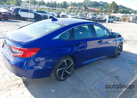 2018 Honda Accord Sport из США, поврежденный, VIN 1HGCV1F38JA220327